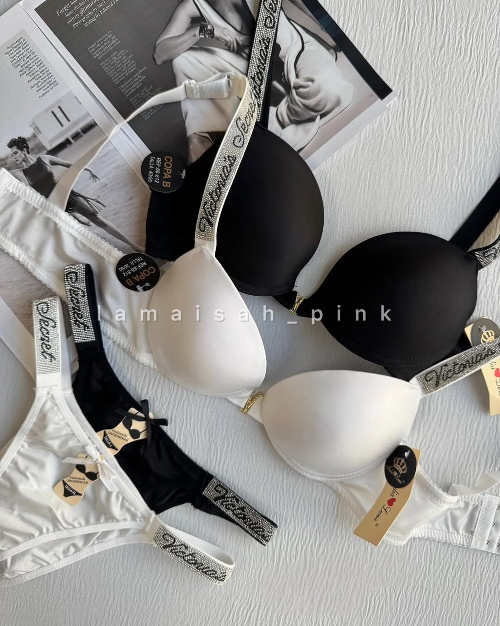 Victor*a's Secret V in the Centre Bra Set