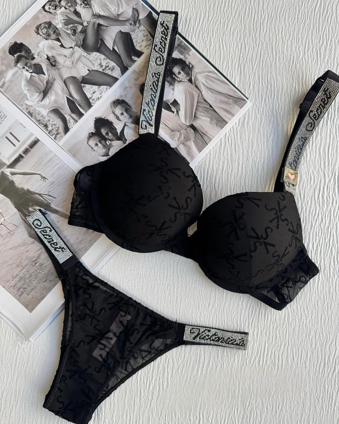 VS Bra Set(Blackš¤)