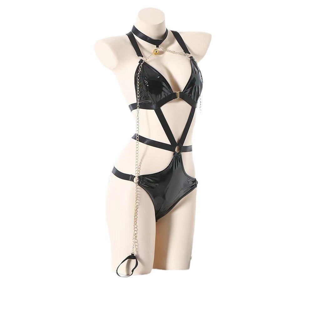 Slaycuffed Latex Bondage Leather Lingerie