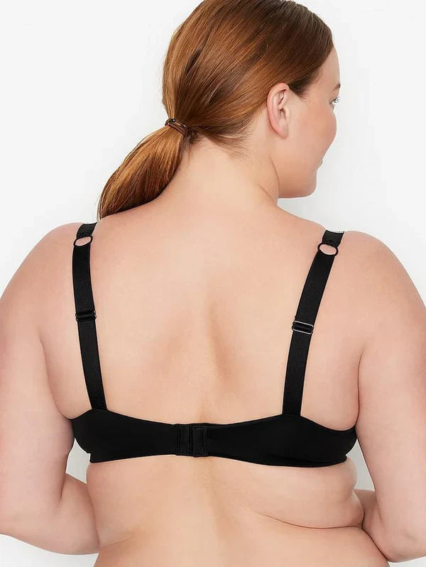 Shine Strap Push-Up Bra Set