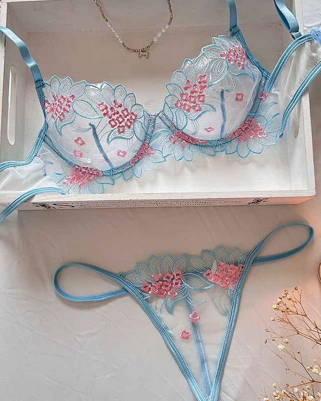 Botanic Babe Garden Embroidered Lingerie