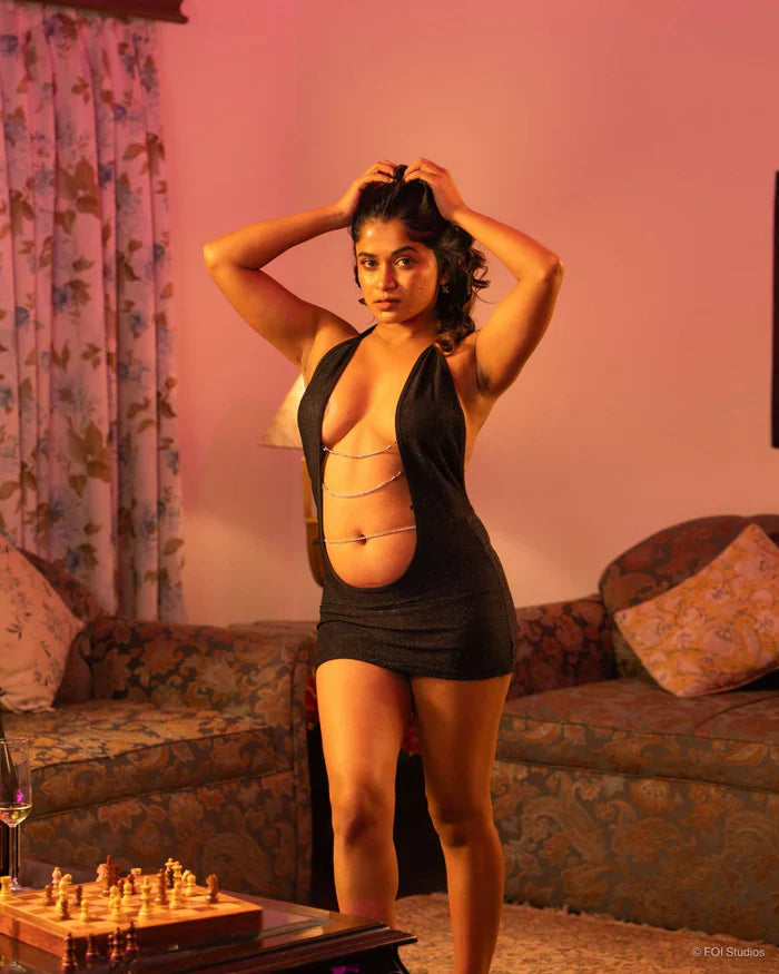 Cosmic Siren Halter Intimate Lingerie