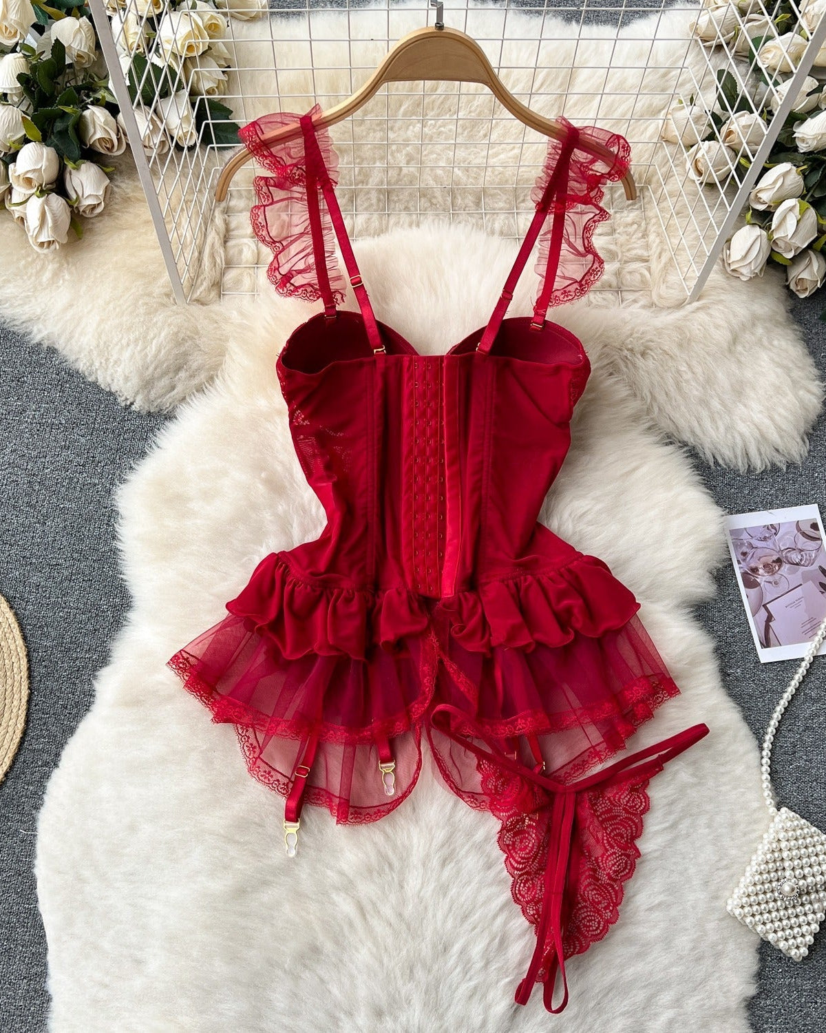 Slay the Scene Bustier Lingerie Set