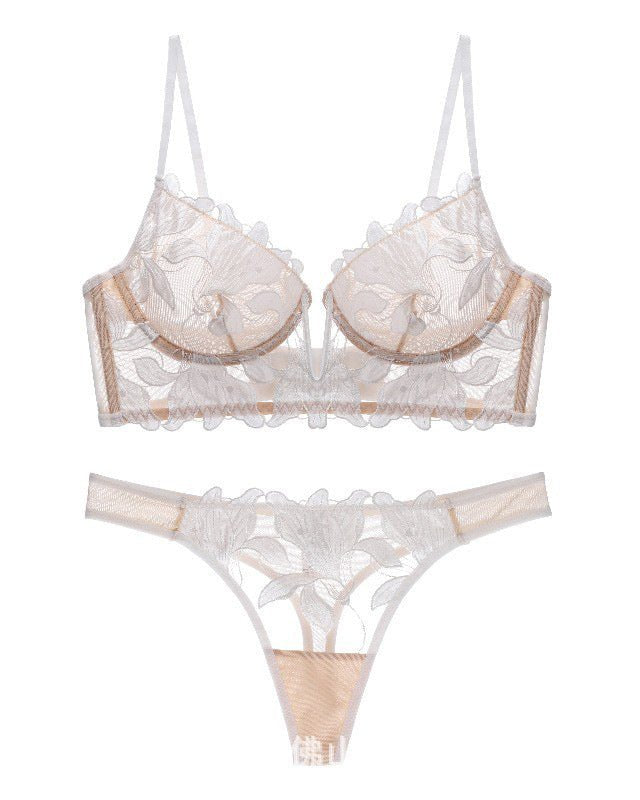 Date Night Weapon Built-In Bra Lingerie Set