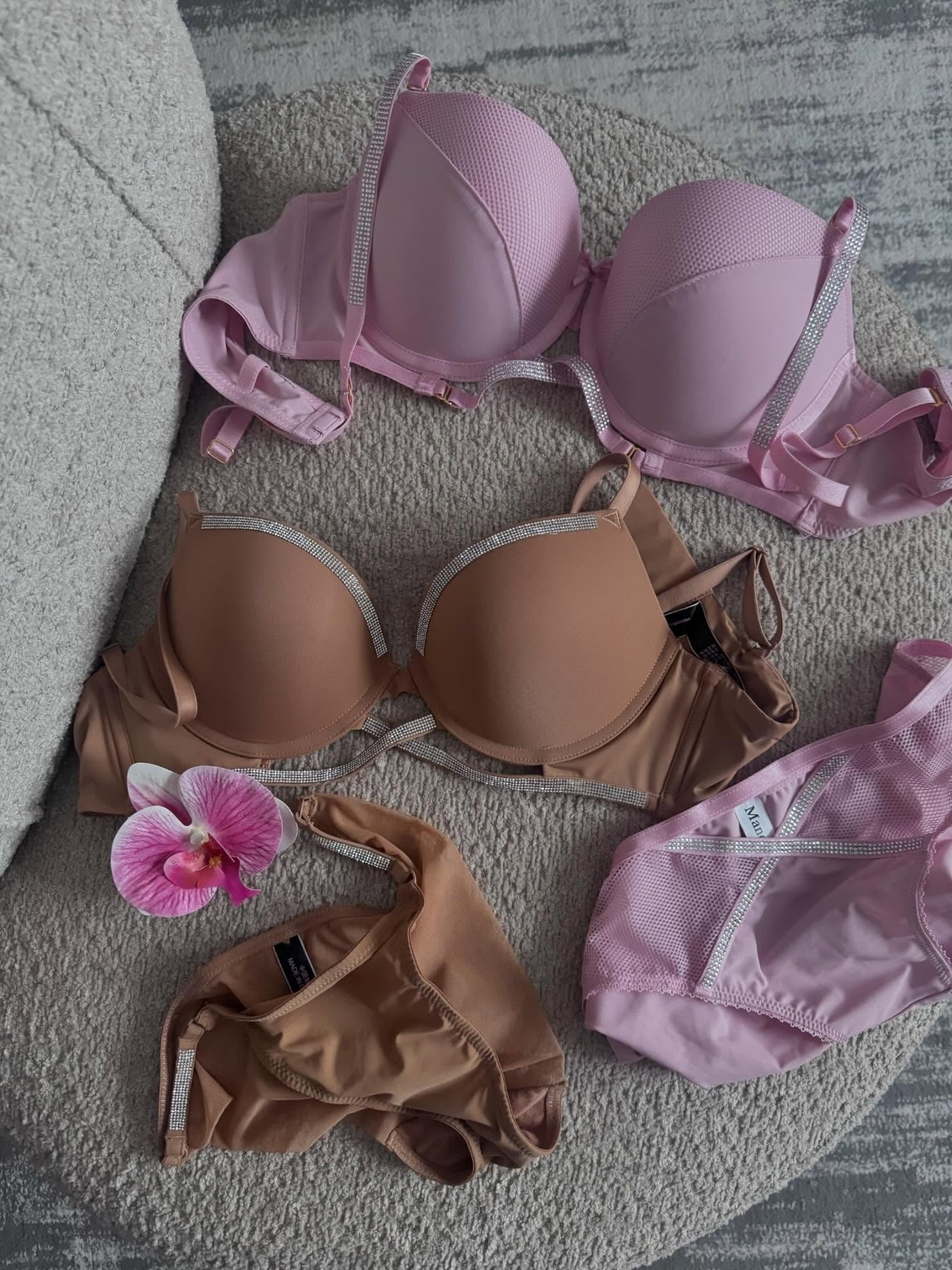 Crystal Glow Padded Bra